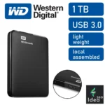 External SSD USB 3.1  750 GB