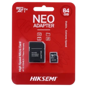 64GB Memory Card – Hiksemi Neo – High-Speed, Reliable Storage Solution
