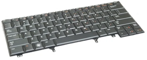 Dell Latitude E5420 E6320 E6420 C7FHD PK130FN3A00 with Point Stick Backlit US Version Laptop Keyboard BLACK