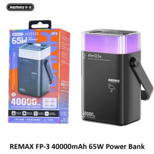 Remax 40000mAh 65W PD Fast Charging Power Bank FP-3 Price in Pakistan