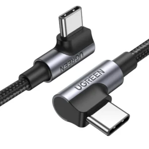 UGREEN Angled USB C to C USB C 100w Braided Cable