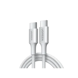 Ugreen USB-C to USB-C 60W PD Fast Charging Braided Cable 2m – 35219
