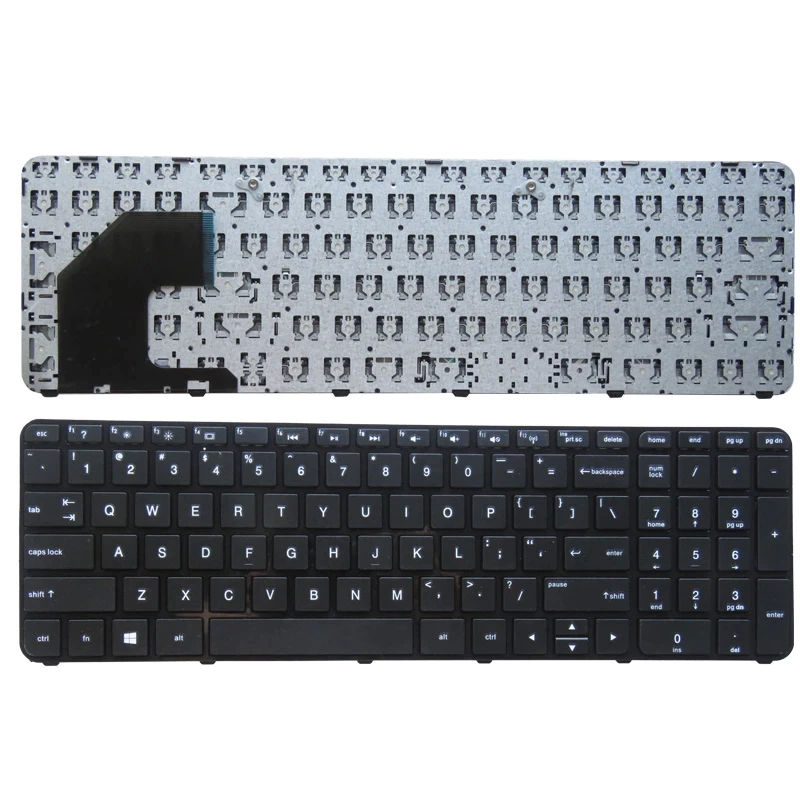 YALUZU US Keyboard for HP Pavilion 15 15B 701684 001 703915 001 U36 AEU36U00310 MP 12G63US.jpg Q90